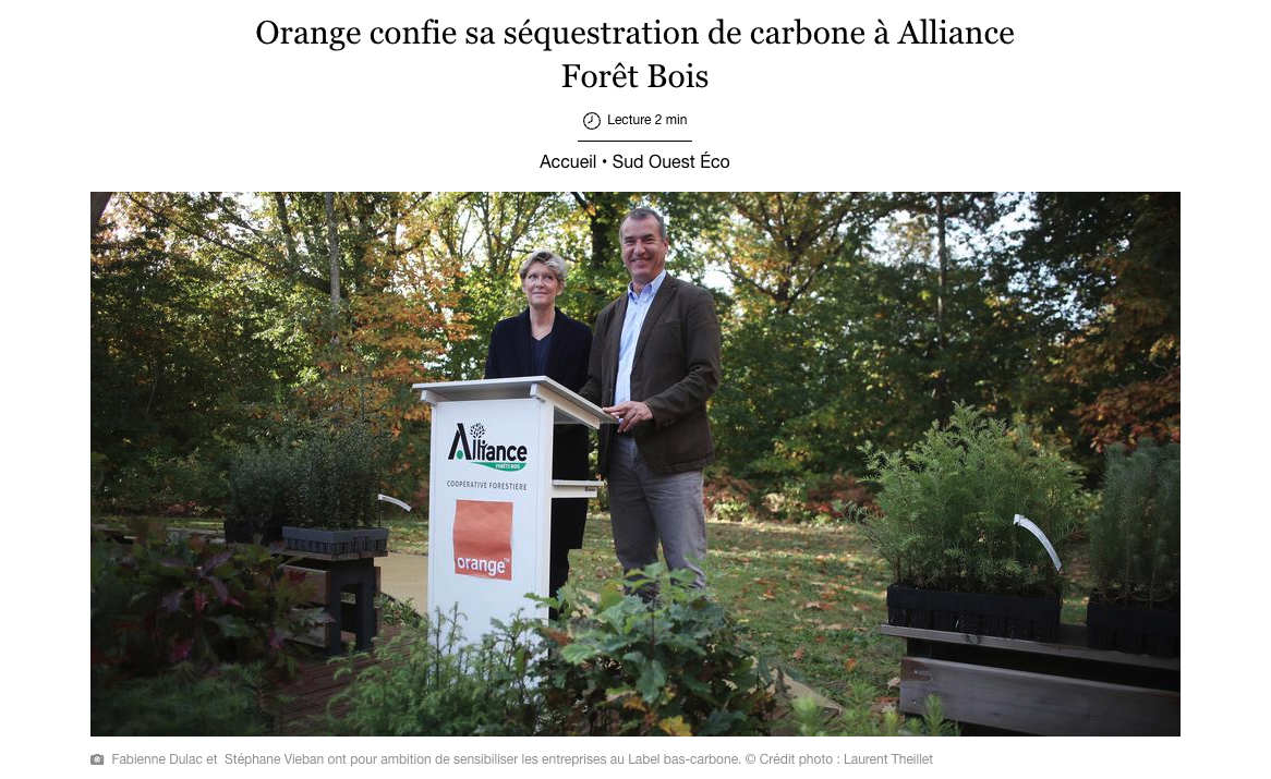 L’opérateur Orange finance des coupes rases de forêts